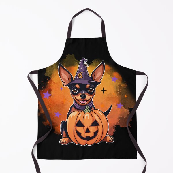 Item preview, Miniature Pinscher Halloween Wizard Dog – Adorable Miniature Pinscher in Wizard Costume for Halloween designed and sold by GoodyPaws.