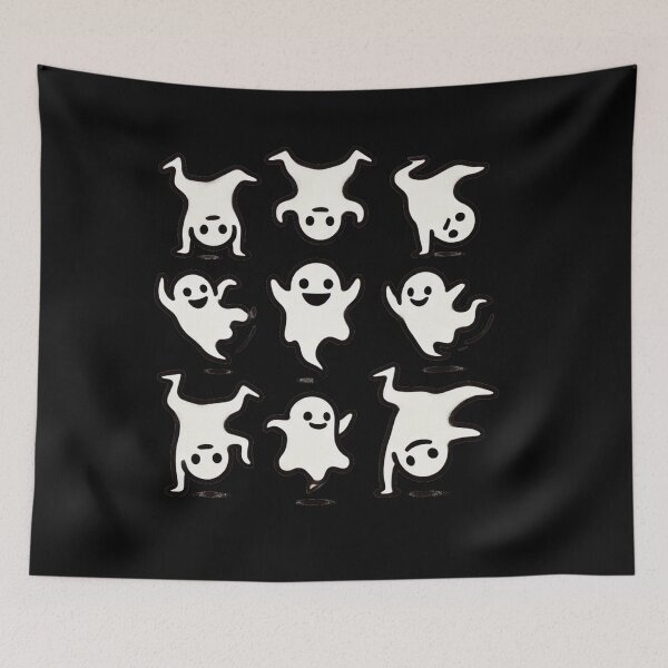 Item preview, 9 Breakdancing Ghosts designed and sold by Blink Art Studio.
