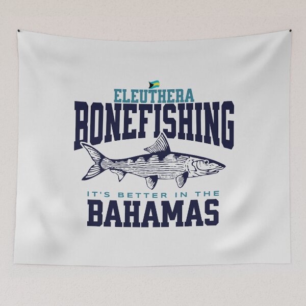 Item preview, Bahamas Souvenir Gift : Eleuthera Bahamas Bonefishing Bonefish Fish designed and sold by shoptshirtswag.