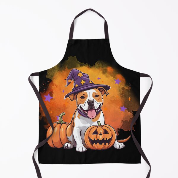 Item preview, American Staffordshire Terrier Halloween Wizard Dog – Adorable AmStaff in Wizard Costume for Halloween designed and sold by GoodyPaws.