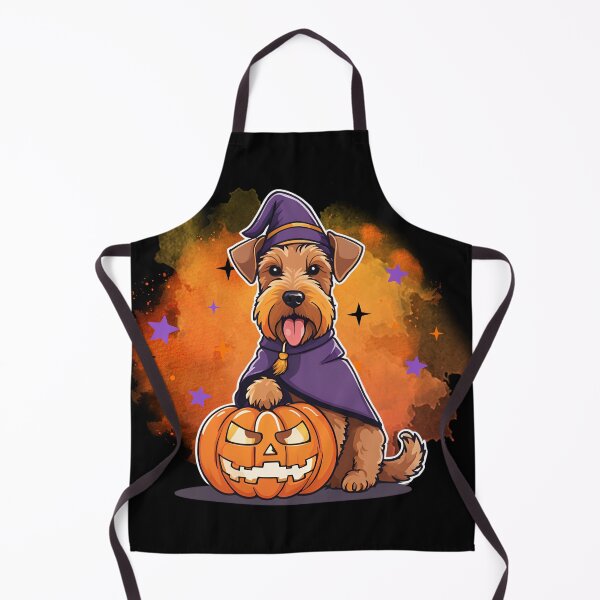 Item preview, Airedale Terrier Halloween Wizard Dog – Adorable Airedale in Wizard Costume for Halloween designed and sold by GoodyPaws.