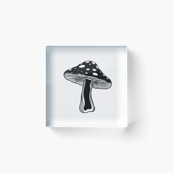 Item preview, fly agaric mushroom sticker, template for print on a T-shirt designed and sold by Sunshine2504.