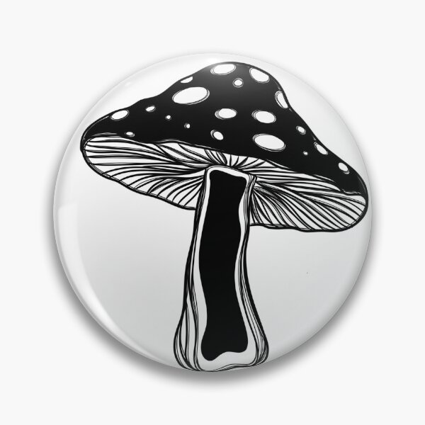 Item preview, fly agaric mushroom sticker, template for print on a T-shirt designed and sold by Sunshine2504.