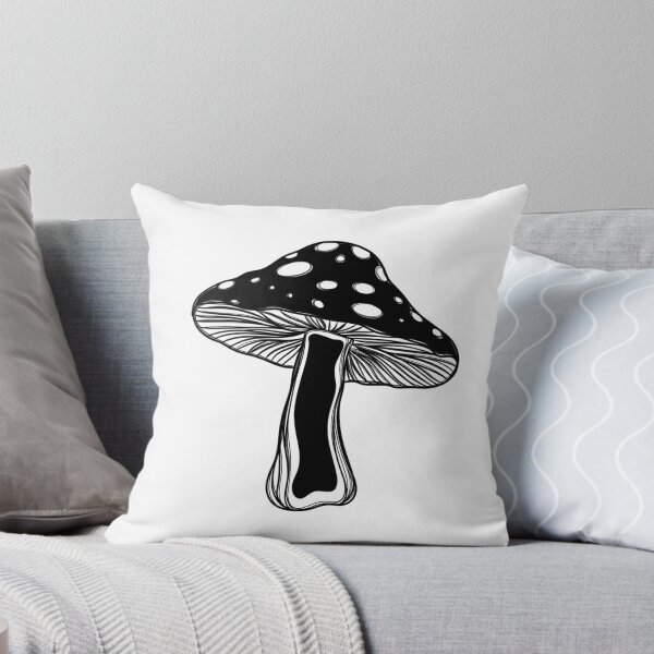 Item preview, fly agaric mushroom sticker, template for print on a T-shirt designed and sold by Sunshine2504.