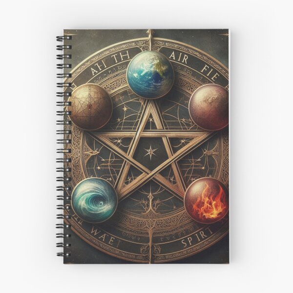 Item preview, Pentacle with 5 elements designed and sold by Jennifer McBride.