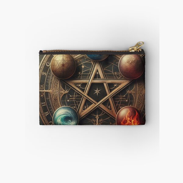 Item preview, Pentacle with 5 elements designed and sold by Jennifer McBride.