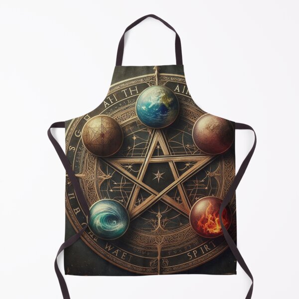 Item preview, Pentacle with 5 elements designed and sold by Jennifer McBride.