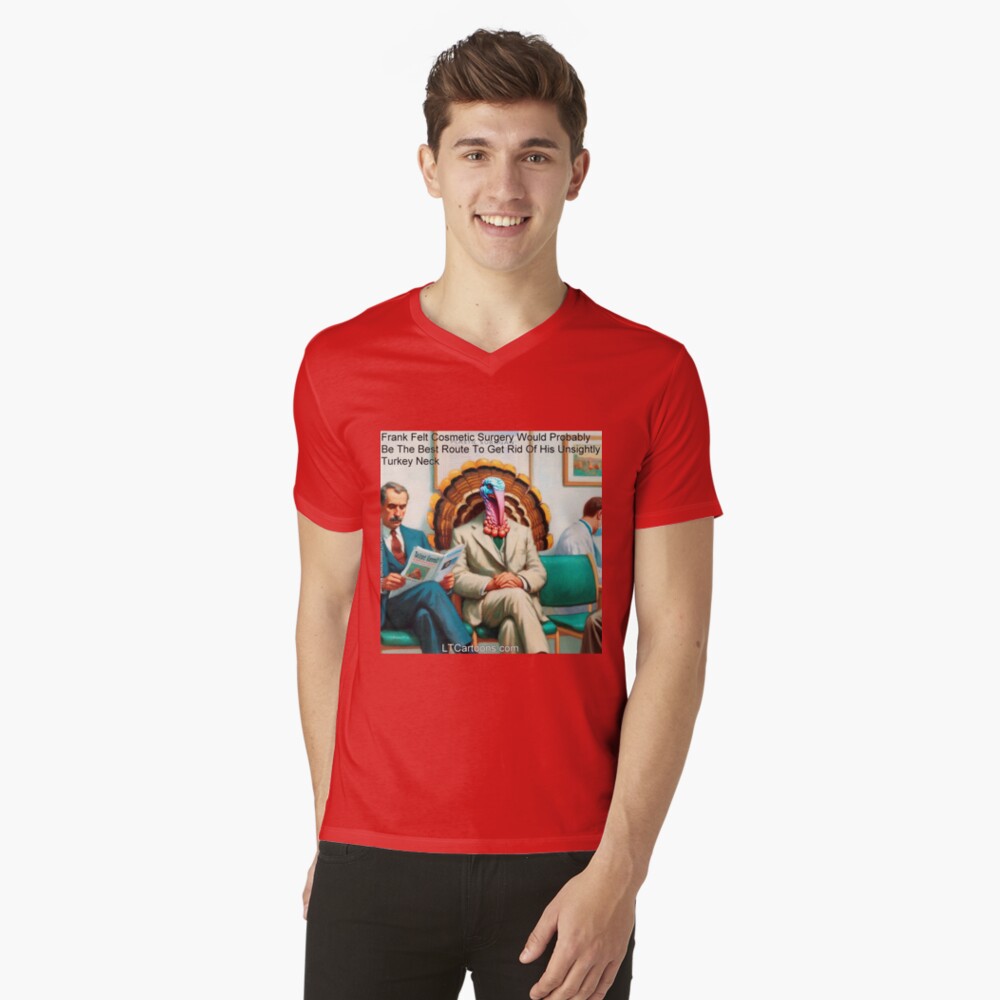 Item preview, V-Neck T-Shirt designed and sold by ltcartoons.