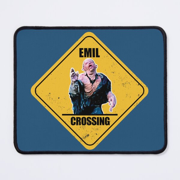Item preview, Toxic Waste Melting Emil Crossing Sign designed and sold by Fat-Linos.
