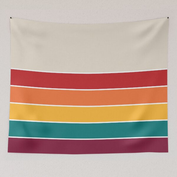 Item preview, Abstract 70s Vintage Retro Stripes designed and sold by Deutschic.