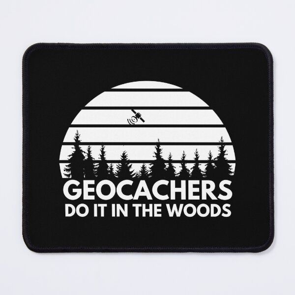 Item preview, Geocaching gift, geocachers do it in the woods retro sunset designed and sold by portrait4you.
