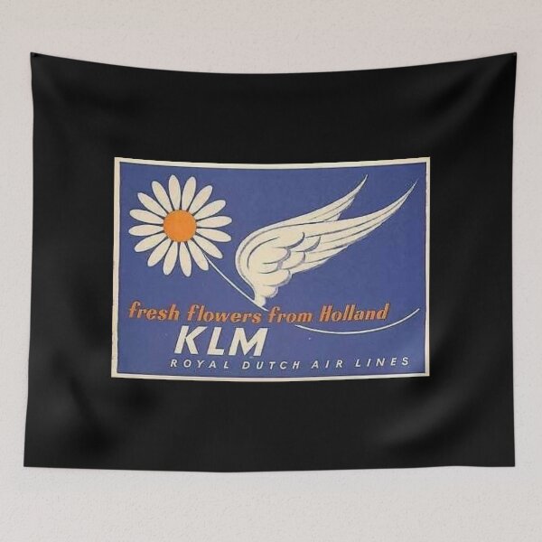 Item preview, Vintage KLM (Royal Dutch Airlines) designed and sold by FutureTraveller.