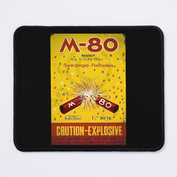 Item preview, M 80 fireworks designed and sold by JeffriesArtCo.