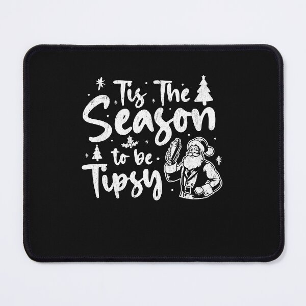 Item preview,  Funny Christmas Bartender Tis The Season To Be Tipsy Mixologist designed and sold by LazyLoungeCo.
