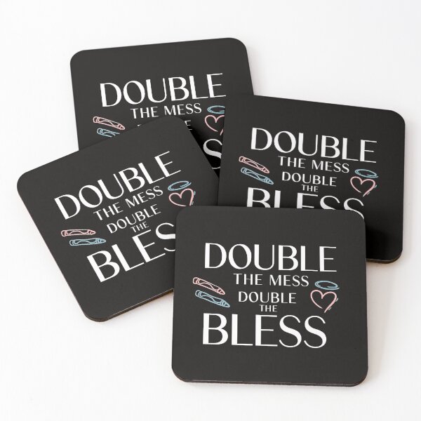 Item preview, Double the Mess Double the Bless designed and sold by Zyziowsky.