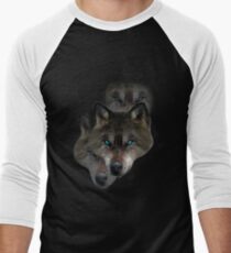 Brave Lone Wolves Men's Baseball ¾ T-Shirt