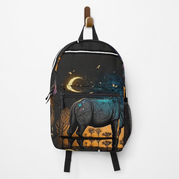Item preview, Rhino Stride: Majestic Wanderer designed and sold by WildlifeSafari.