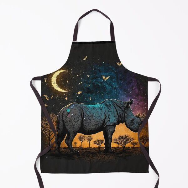Item preview, Rhino Stride: Majestic Wanderer designed and sold by WildlifeSafari.