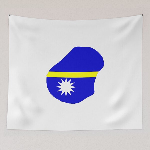 Item preview, nauru flag map designed and sold by tony4urban.