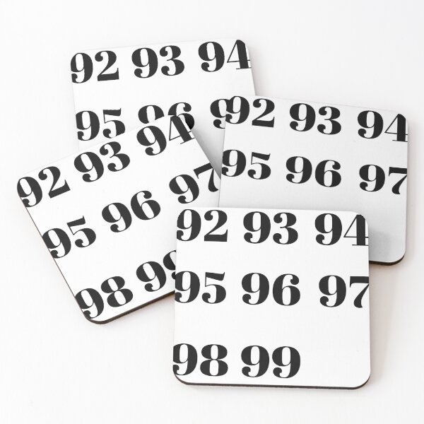 Item preview, Numbers designed and sold by Paper Drip.