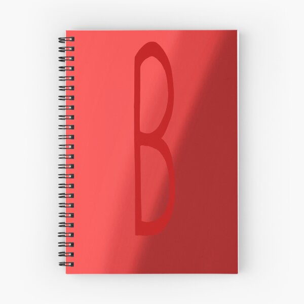 Item preview, Red B with Gradient Background designed and sold by MusicQueen17.