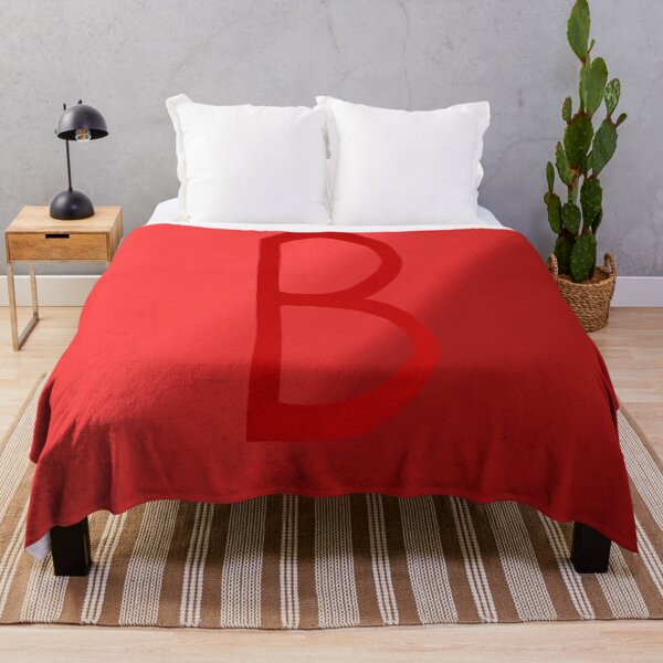 Item preview, Red B with Gradient Background designed and sold by MusicQueen17.