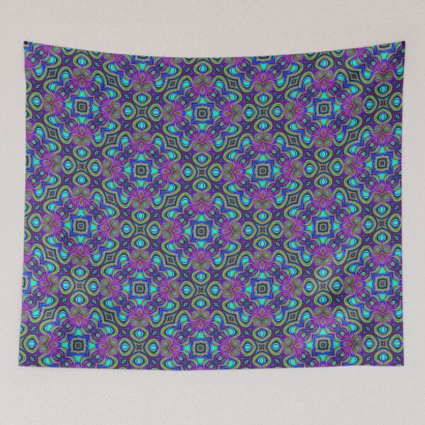 Item preview, shiny purple filigree pattern designed and sold by chambergambit.