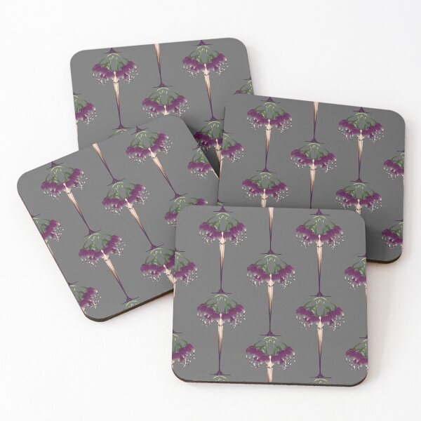 Item preview, Art Nouveau Elements:  floral spray- prple/crm designed and sold by HausHatfield.