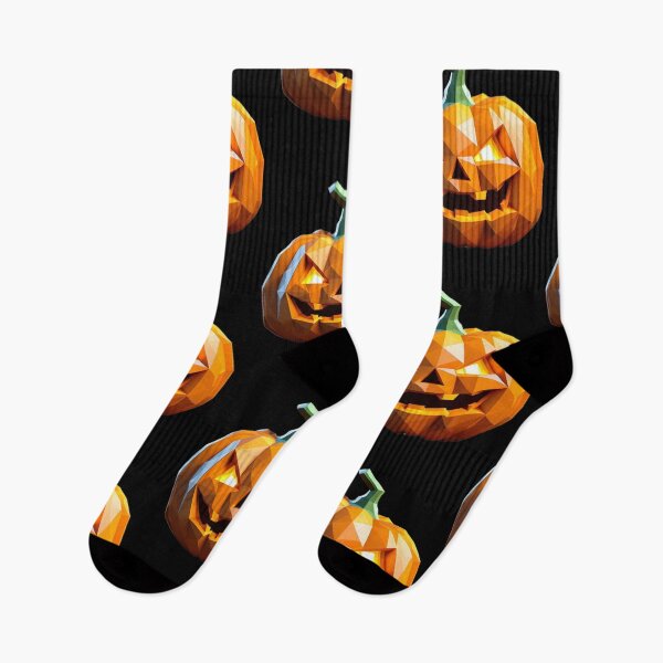 Item preview, Low Poly Halloween Pumpkin designed and sold by Digitayaa.