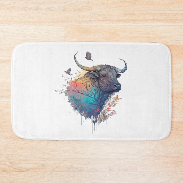 Item preview, Water Buffalo Majesty: Guardian of the Wetlands designed and sold by WildlifeSafari.