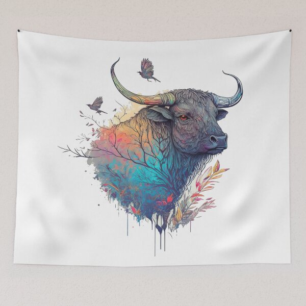 Item preview, Water Buffalo Majesty: Guardian of the Wetlands designed and sold by WildlifeSafari.