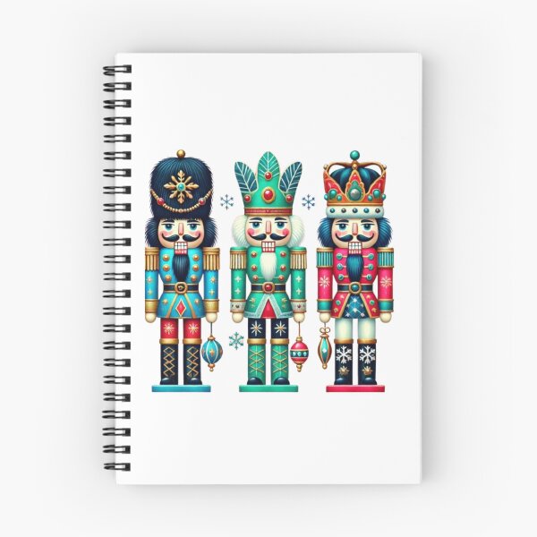 Item preview, Festive Nutcracker Trio - Colorful Holiday Decor Design designed and sold by GemBob Creations.