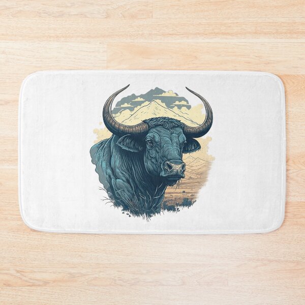 Item preview, Water Buffalo Echoes: Strength in the Savanna designed and sold by WildlifeSafari.
