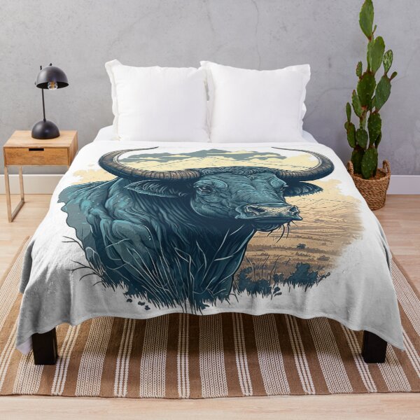 Item preview, Water Buffalo Echoes: Strength in the Savanna designed and sold by WildlifeSafari.