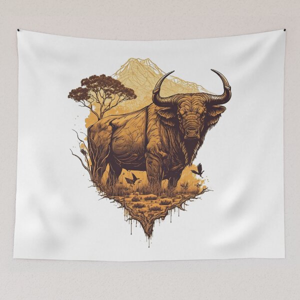 Item preview, African Giants: Water Buffalo on the Move designed and sold by WildlifeSafari.