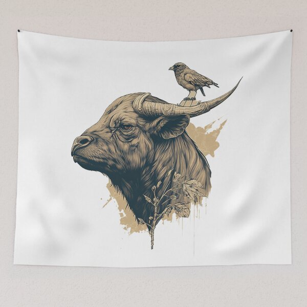 Item preview, Water Buffalo Trails: Path of the Plains designed and sold by WildlifeSafari.