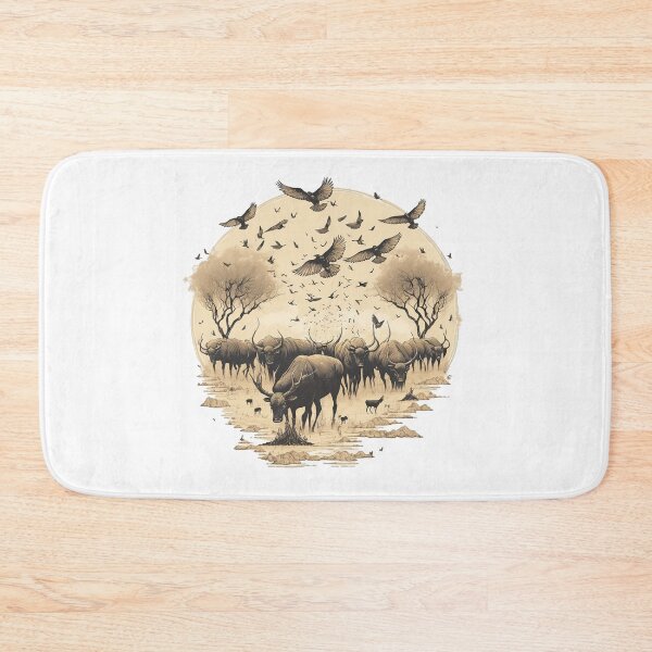 Item preview, Earth and Water: The African Water Buffalo designed and sold by WildlifeSafari.