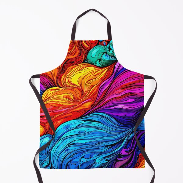 Item preview, PATTERN 059- COLORFUL ABSTRACT PAINT - Gift items and personal use / Abstract, Watercolor, Acrylic, Ink, Purple, Blue, Turquoise, Cyan, Teal, Yellow, Vector, Art designed and sold by LumDesignArt.