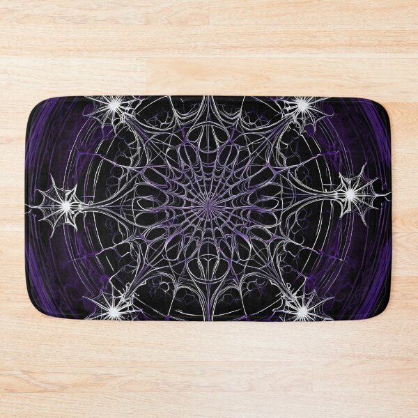 Item preview, Gothic Mandala of Cobwebs and Night Magic designed and sold by MandalasShops.