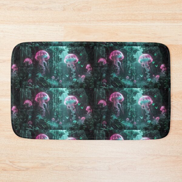 Item preview, Jelly Fish Digital Tech Submarine Butterflies designed and sold by wintervsfall.