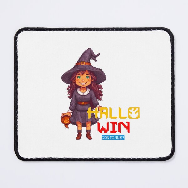 Item preview, Pixeled Halloween witch designed and sold by MAN TO ART Designlab.