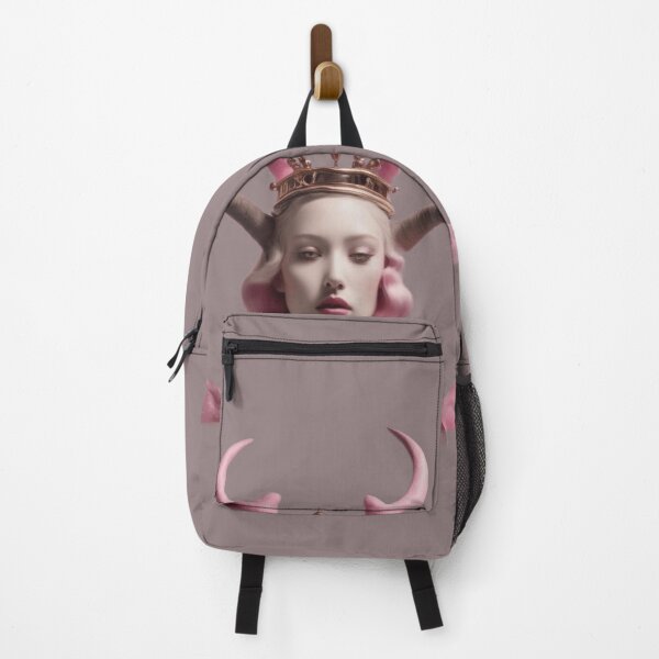 Item preview, Princess with horns. surreal Dream art style Pink  designed and sold by TaliaShin.