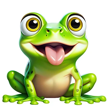 Artwork thumbnail, Cheeky Frog Antics by Ric-Rach