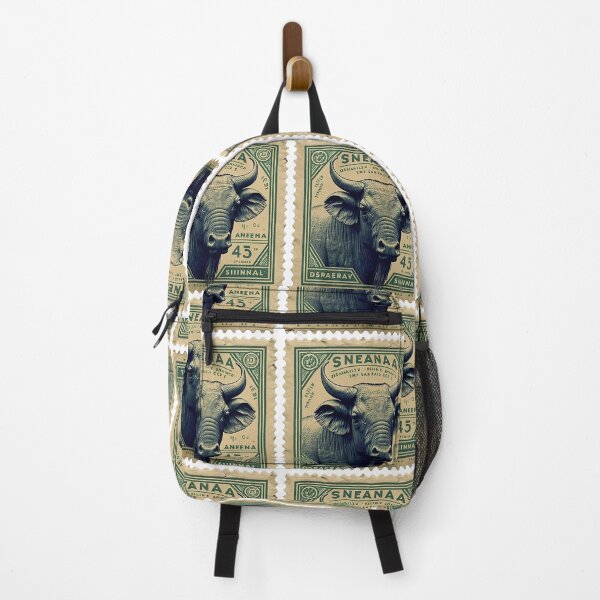 Item preview, African Stamp: Water Buffalo on the Horizon designed and sold by WildlifeSafari.