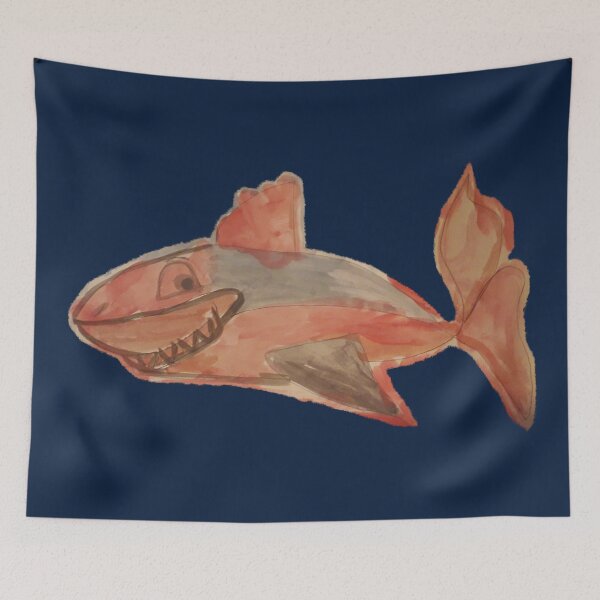 Item preview, Crazy Smiling Shark designed and sold by 300Spikes.