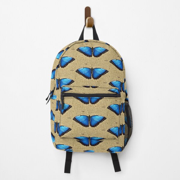 Item preview, Beautiful Shades of Blue Morpho Butterfly Fine Art Print designed and sold by Yogibear & Rachelle .