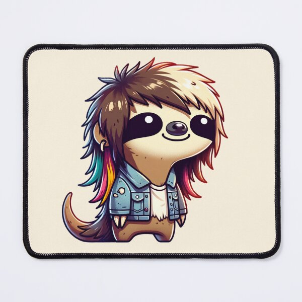 Item preview, Slothin With A Mullet designed and sold by BassHeadMomma.