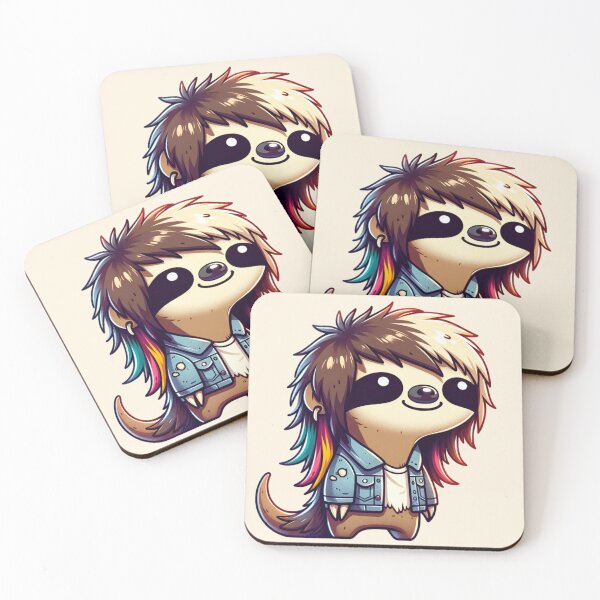 Item preview, Slothin With A Mullet designed and sold by BassHeadMomma.