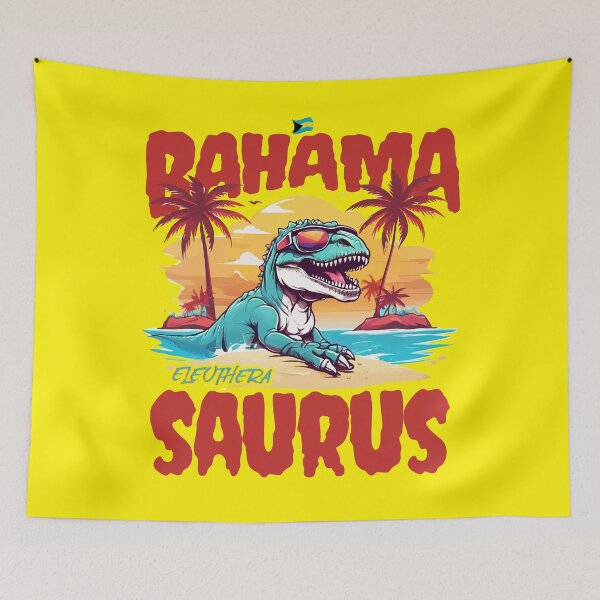 Item preview, Bahamas Souvenir Gift : Eleuthera Bahamas Bahama Saurus T-Rex Dinosaur designed and sold by shoptshirtswag.