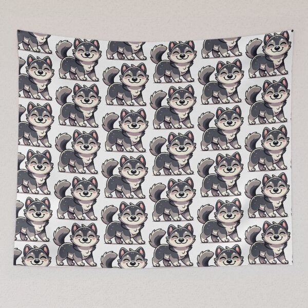 Item preview, Discover the Norwegian Elkhound today! designed and sold by NoelaniArt.